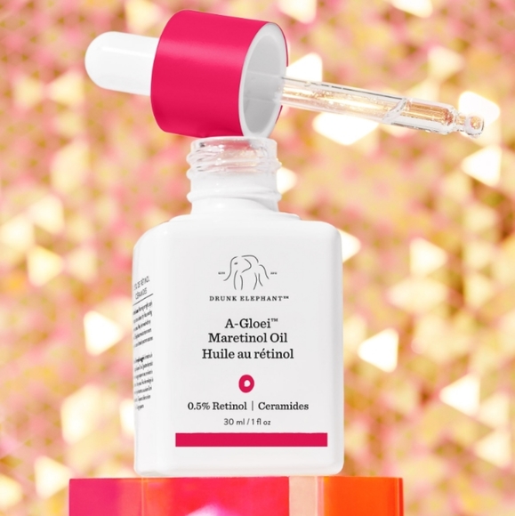 NEW Drunk Elephant A-Gloei Maretinol Oil, 1oz (full size) - Picture 8 of 9